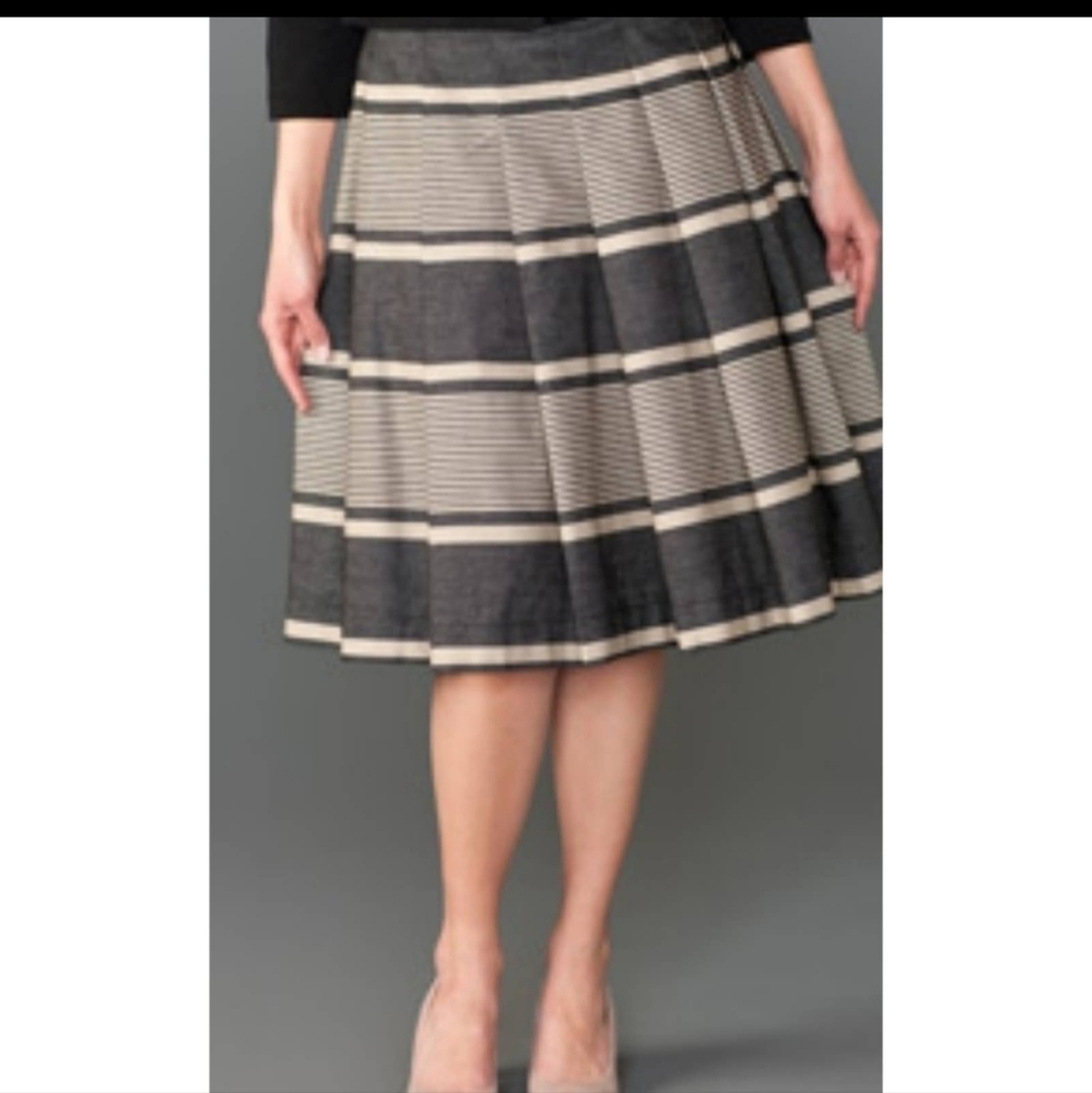 Anthropologie Moulinette Soeurs Pleated Skirt